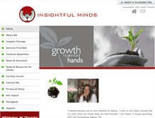 Tablet Screenshot of insightfulmindsnc.com